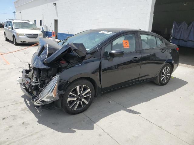 3N1CN8EV8ML888588 - 2021 NISSAN VERSA SV BLACK photo 1