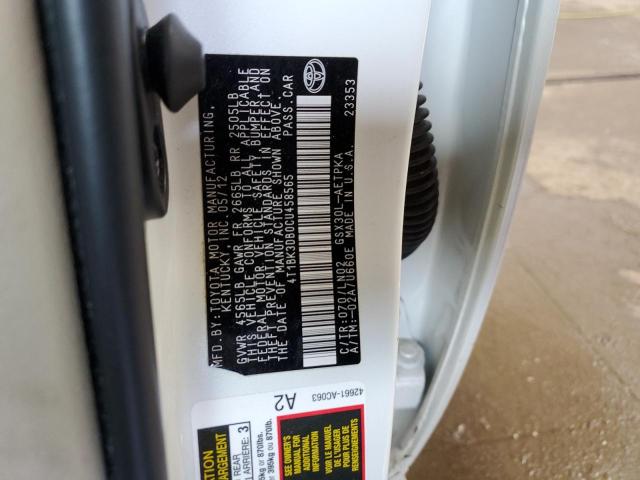 4T1BK3DB0CU458565 - 2012 TOYOTA AVALON BASE Ağ foto 12