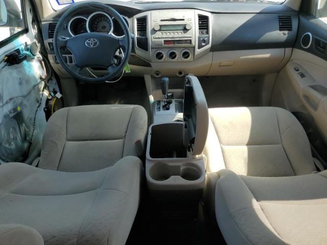 5TETU62N17Z442244 - 2007 TOYOTA TACOMA PRERUNNER ACCESS CAB WHITE photo 8