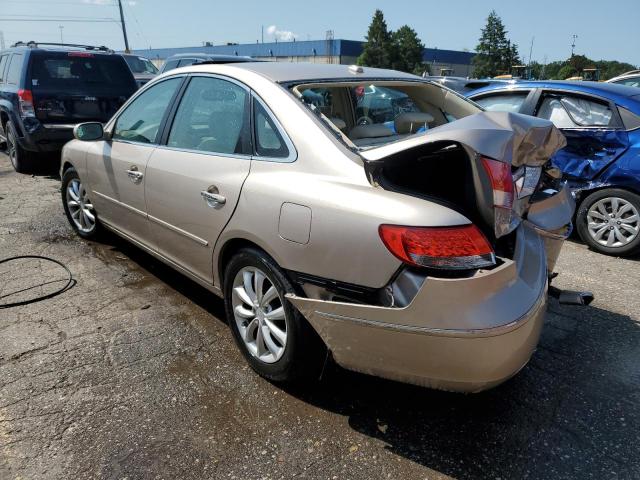 KMHFC46F17A211034 - 2007 HYUNDAI AZERA SE TAN photo 2