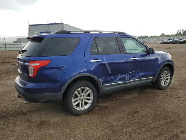 1FM5K8D8XDGC20396 - 2013 FORD EXPLORER XLT Синій фото 3