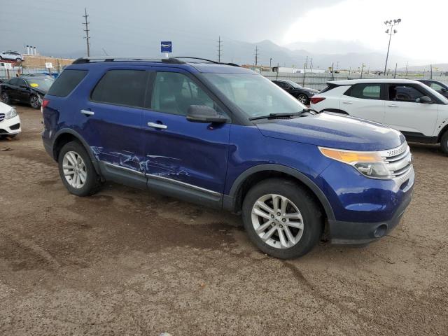 1FM5K8D8XDGC20396 - 2013 FORD EXPLORER XLT Синій фото 4