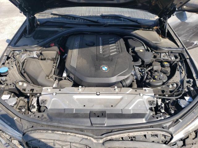 3MW5U7J05L8B41428 - 2020 BMW M340I GRAY photo 11