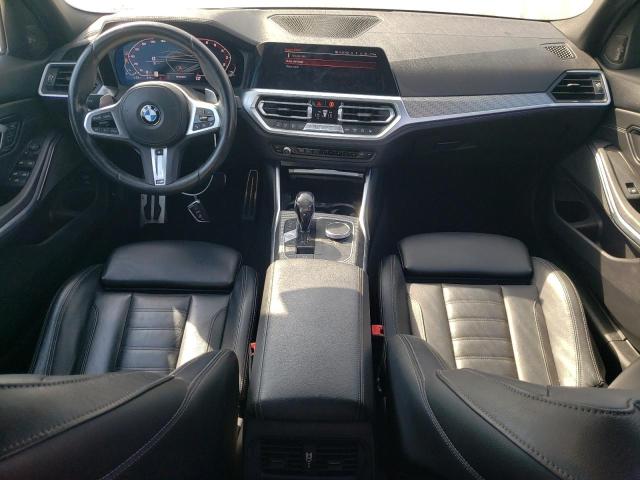 3MW5U7J05L8B41428 - 2020 BMW M340I GRAY photo 8