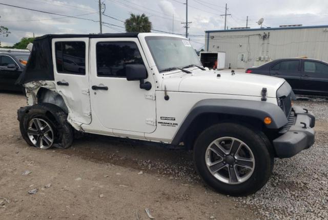 1J4BA3H12AL168480 - 2010 JEEP WRANGLER U SPORT WHITE photo 4