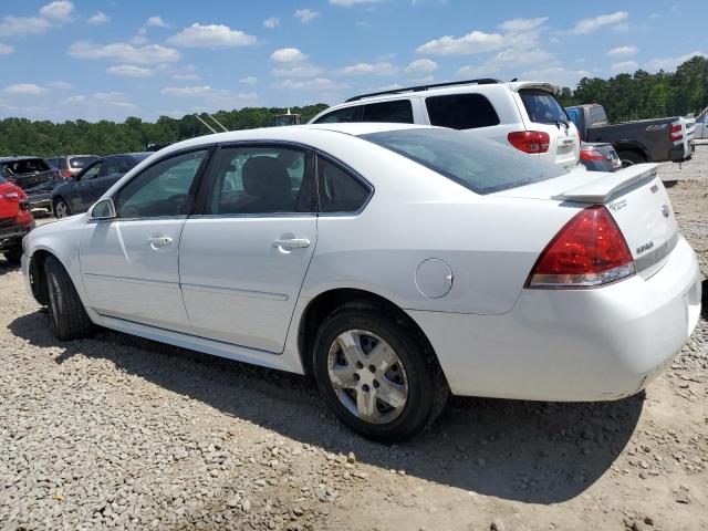 2G1WF5EK2B1172207 - 2011 CHEVROLET IMPALA LS WHITE photo 2