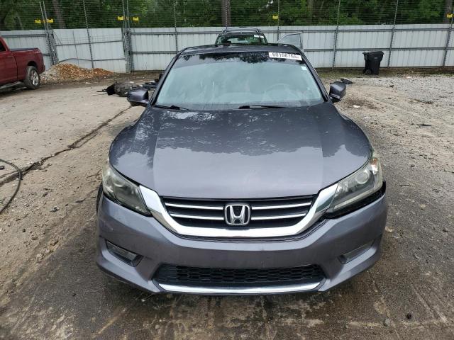 1HGCR2F88FA126512 - 2015 HONDA ACCORD EXL GRAY photo 5