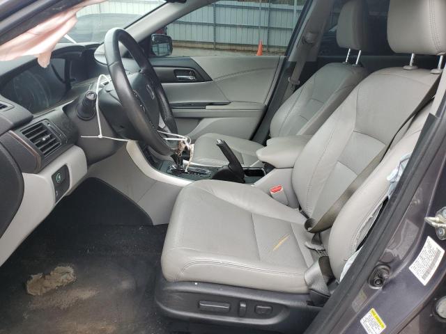 1HGCR2F88FA126512 - 2015 HONDA ACCORD EXL GRAY photo 7