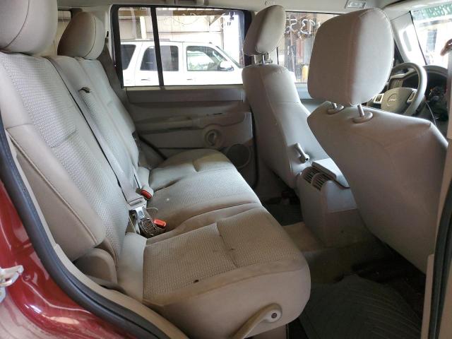 1J8HG48KX8C166511 - 2008 JEEP COMMANDER SPORT 勃艮第红 照片 11