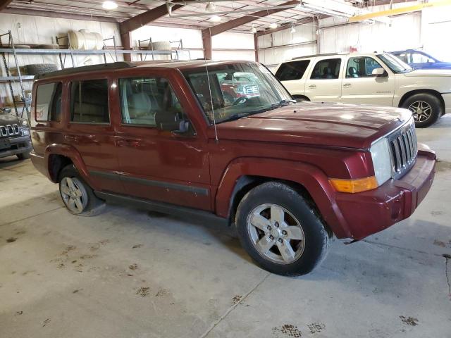 1J8HG48KX8C166511 - 2008 JEEP COMMANDER SPORT 勃艮第红 照片 4