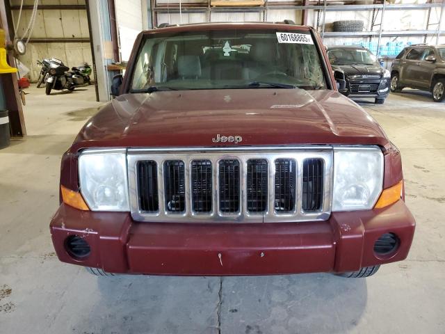 1J8HG48KX8C166511 - 2008 JEEP COMMANDER SPORT 勃艮第红 照片 5
