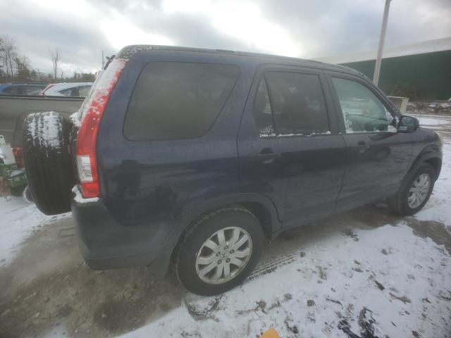 SHSRD78826U425172 - 2006 HONDA CR-V EX BLUE photo 3