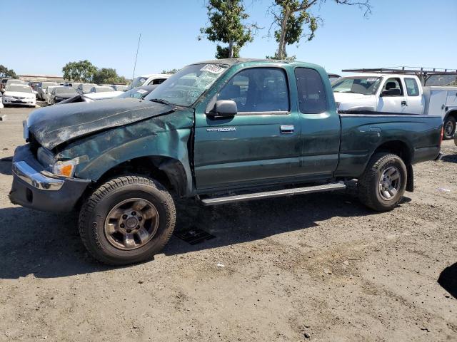 4TASM92N7XZ496250 - 1999 TOYOTA TACOMA XTRACAB PRERUNNER მწვანე ფოტო 1
