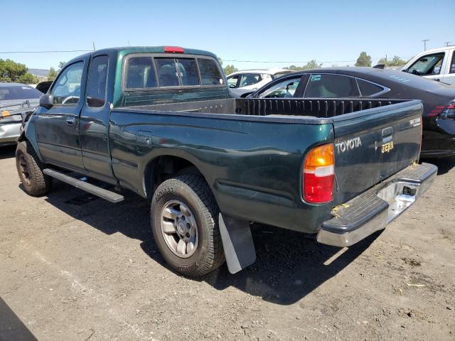 4TASM92N7XZ496250 - 1999 TOYOTA TACOMA XTRACAB PRERUNNER მწვანე ფოტო 2
