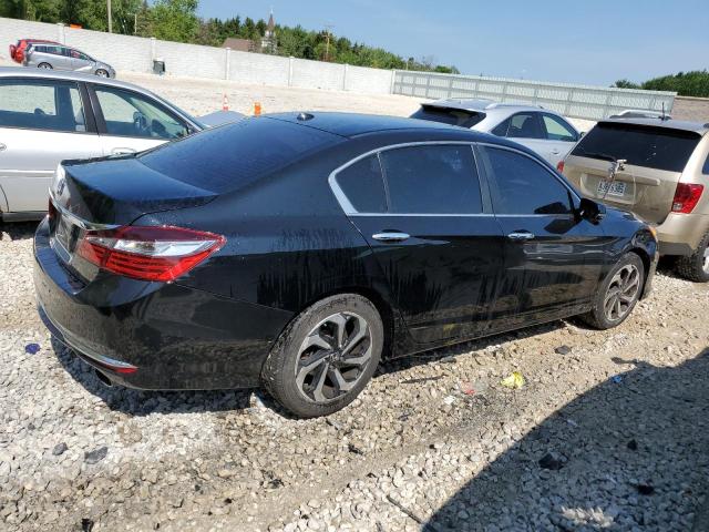 1HGCR2F80GA105736 - 2016 HONDA ACCORD EXL BLACK photo 3