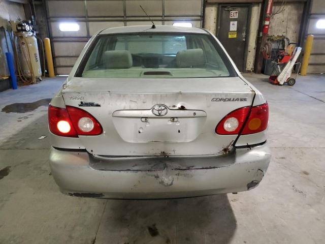 1NXBR38E33Z118083 - 2003 TOYOTA COROLLA CE 银色 照片 6