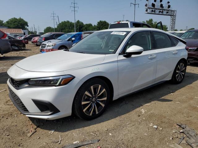 19XFL1H77PE012043 - 2023 HONDA CIVIC EXL თეთრი ფოტო 1