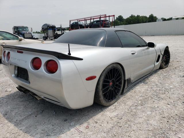 1G1YY12S725121476 - 2002 CHEVROLET CORVETTE Z06 SILVER photo 3