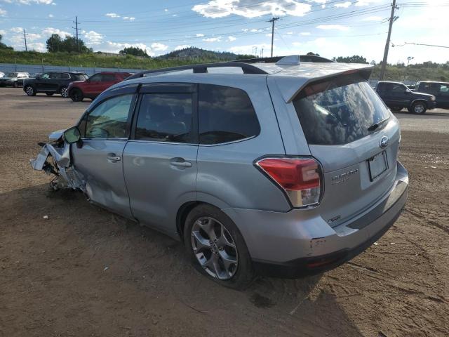 JF2SJAWCXHH438293 - 2017 SUBARU FORESTER 2.5I TOURING SILVER photo 2