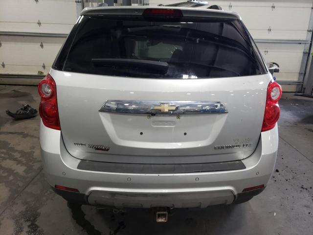 2GNFLHEK6F6212807 - 2015 CHEVROLET EQUINOX LTZ SILVER photo 6