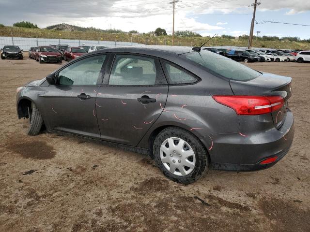 1FADP3E2XJL244513 - 2018 FORD FOCUS S GRAY photo 2