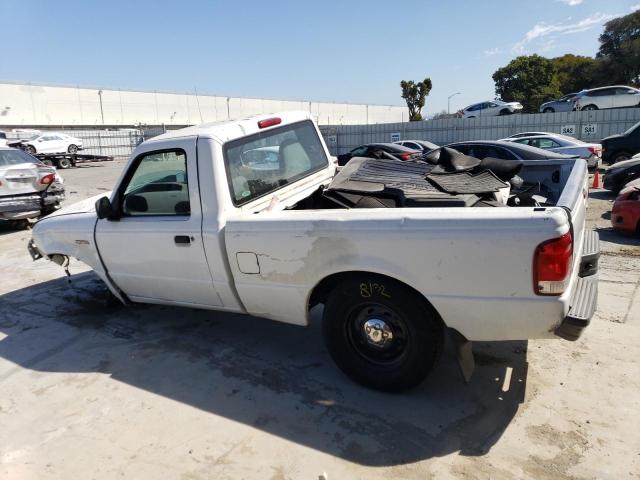 1FTYR10C7YPB48044 - 2000 FORD RANGER WHITE photo 2