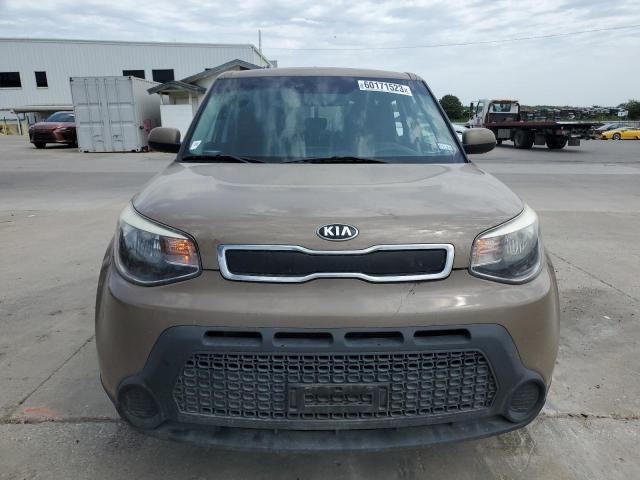 KNDJN2A23E7097890 - 2014 KIA SOUL BROWN photo 5