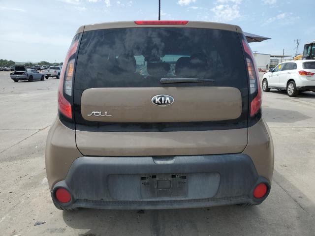 KNDJN2A23E7097890 - 2014 KIA SOUL BROWN photo 6