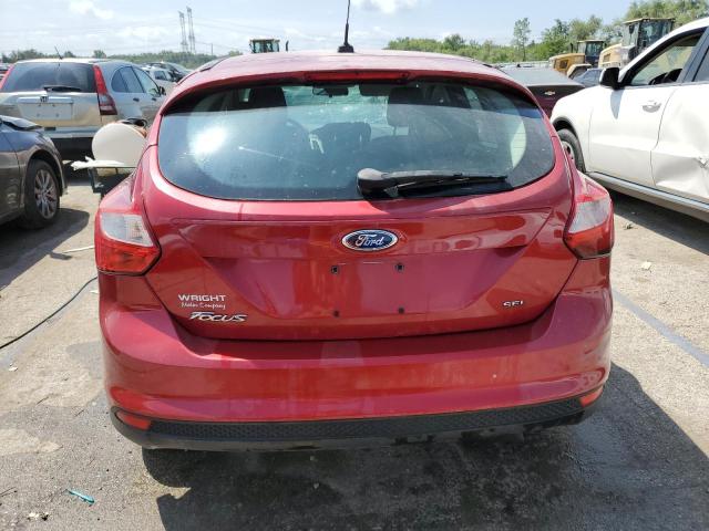 1FAHP3M20CL361457 - 2012 FORD FOCUS SEL RED photo 6