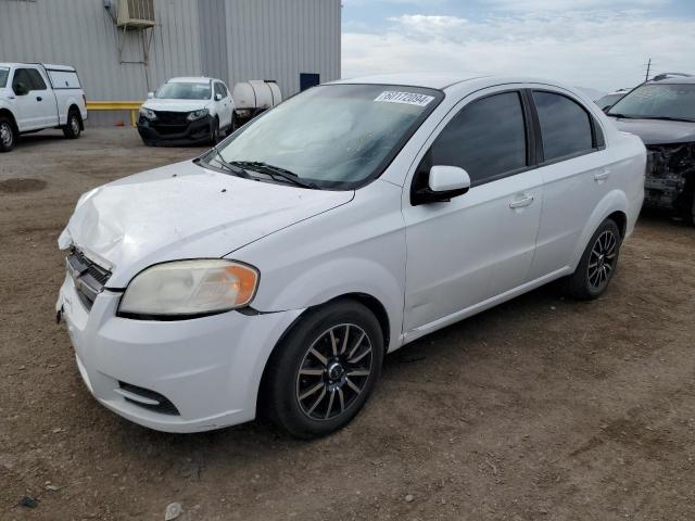 KL1TD5DE9AB129615 - 2010 CHEVROLET AVEO LS WHITE photo 1