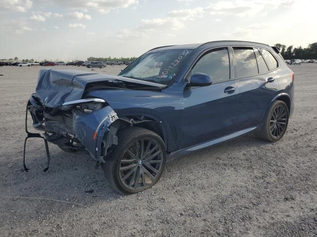 5UXCR4C0XM9F75361 - 2021 BMW X5 SDRIVE 40I BLUE photo 1