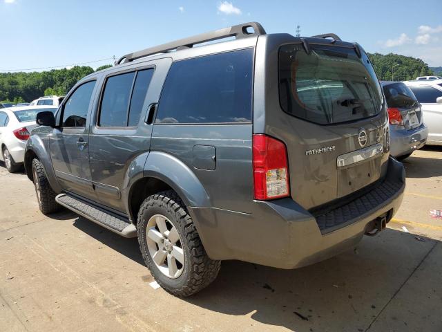 5N1AR18B98C644091 - 2008 NISSAN PATHFINDER S GRAY photo 2