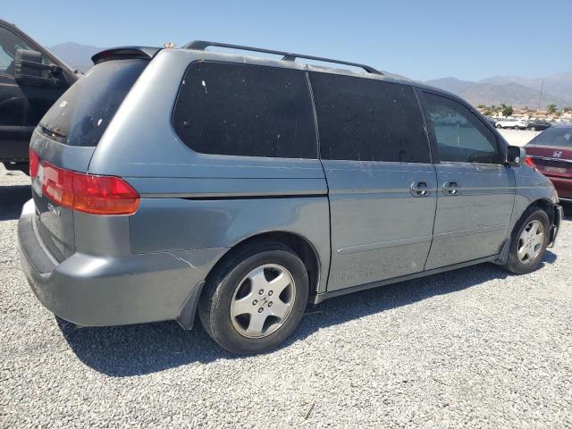 2HKRL18611H550101 - 2001 HONDA ODYSSEY EX BLUE photo 3