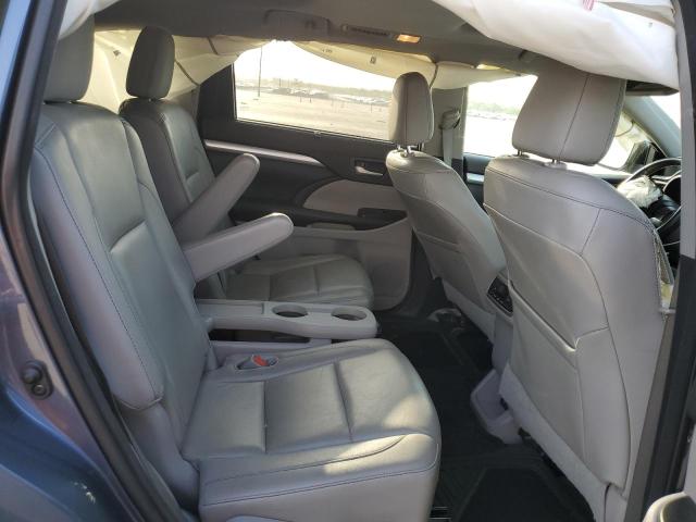 5TDKKRFH2ES014880 - 2014 TOYOTA HIGHLANDER XLE Blau Foto 10