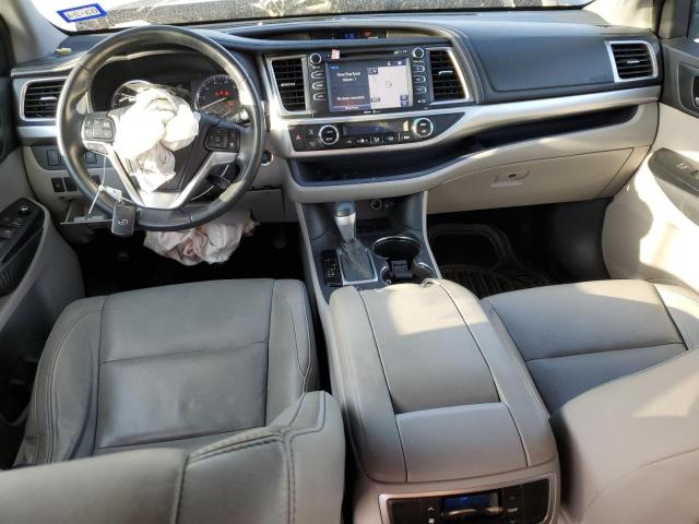 5TDKKRFH2ES014880 - 2014 TOYOTA HIGHLANDER XLE Blau Foto 8