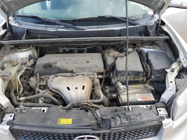 JTLKE50E681031587 - 2008 TOYOTA SCION XB SILVER photo 12