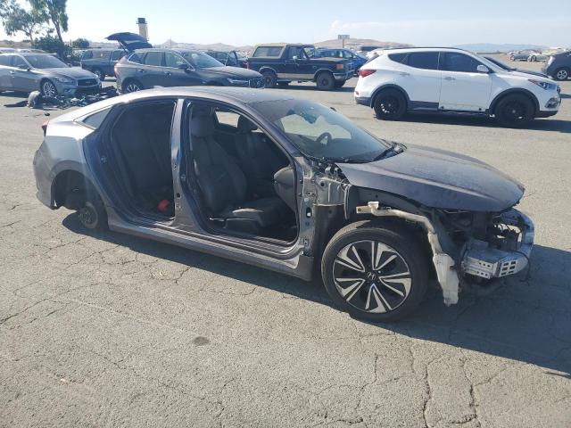 19XFC1F77GE215825 - 2016 HONDA CIVIC EXL GRAY photo 4