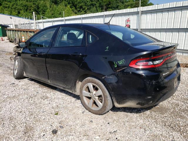 1C3CDFBB1GD538488 - 2016 DODGE DART SXT BLACK photo 2