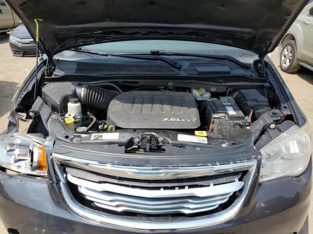 2C4RC1CG1DR614368 - 2013 CHRYSLER TOWN & COU TOURING L GRAY photo 12