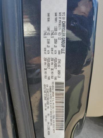 2C4RC1CG1DR614368 - 2013 CHRYSLER TOWN & COU TOURING L GRAY photo 13