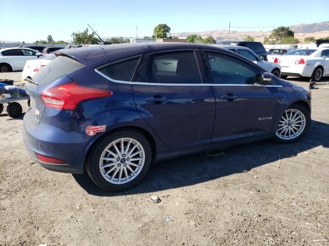 1FADP3R44HL230824 - 2017 FORD FOCUS BEV BLUE photo 3