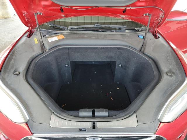 5YJSA1DN9DFP09597 - 2013 TESLA MODEL S RED photo 11