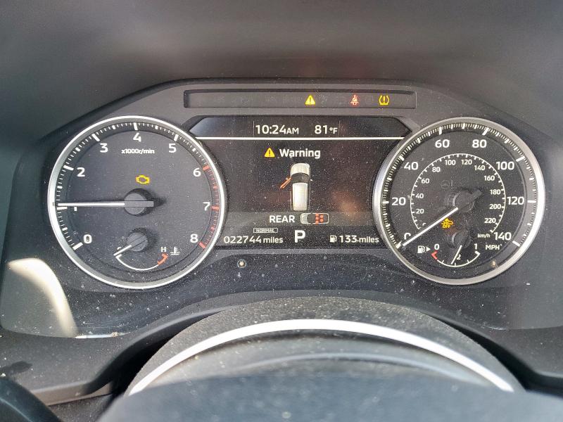 JA4J3TA85NZ015303 - 2022 MITSUBISHI OUTLANDER ES შავი ფოტო 9