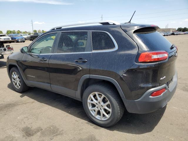 1C4PJMCB4EW215160 - 2014 JEEP CHEROKEE LATITUDE BLACK photo 2