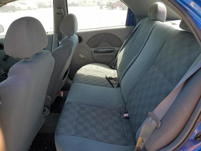 KL1TD52675B473218 - 2005 CHEVROLET AVEO BASE BLUE photo 10