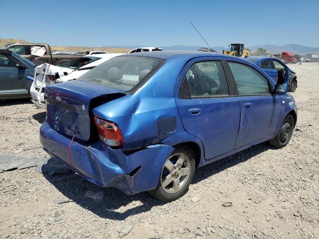 KL1TD52675B473218 - 2005 CHEVROLET AVEO BASE BLUE photo 3