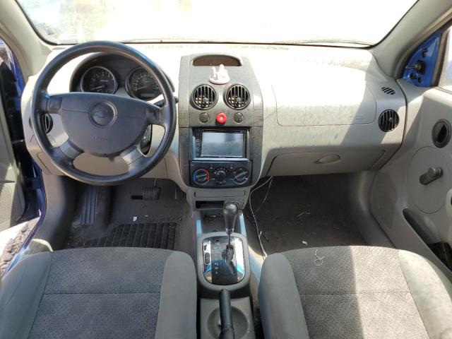 KL1TD52675B473218 - 2005 CHEVROLET AVEO BASE BLUE photo 8