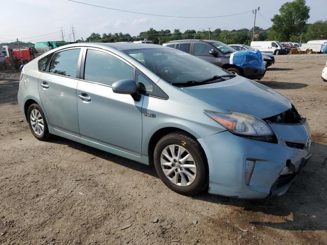 JTDKN3DP4C3022685 - 2012 TOYOTA PRIUS PLUG Теңіз түсті фото 4