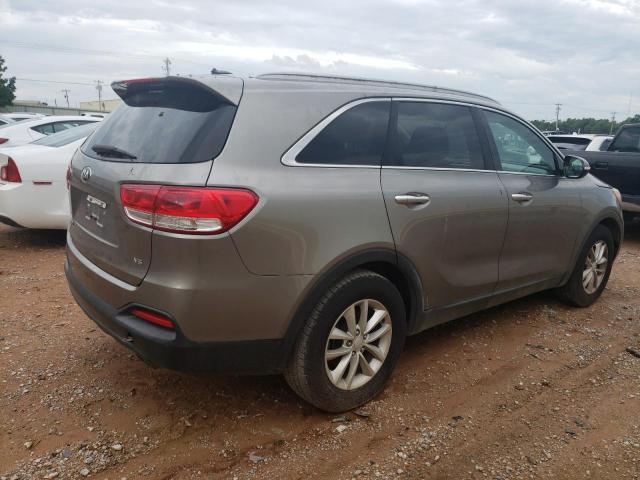 5XYPG4A55GG129612 - 2016 KIA SORENTO LX GRAY photo 3