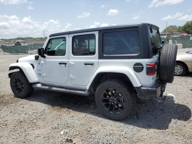 1C4JJXP66MW758786 - 2021 JEEP WRANGLER U SAHARA 4XE WHITE photo 2